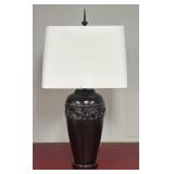 Classic Rose Pattern Table Lamp