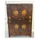 Tibetan Style Hand Painted Cabinet