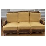 Wicker Woven Couch