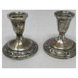 Pair of Towle Weighted Candlesticks