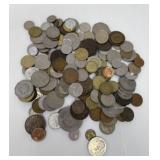 Bag of Foreign Coins