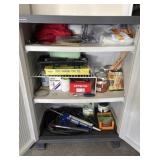 Plastic Storage Unit and Tools