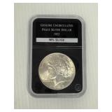 Geniune Uncirculated 1922 Peace Dollar