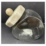 Glass Cookie Jar
