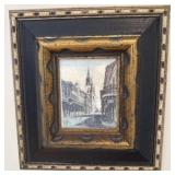 Ornate Framed Street Scene