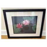 Framed Lily Pads by Joel Nichols