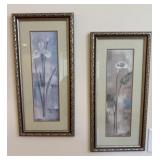Pair of Signed Framed Art Prints