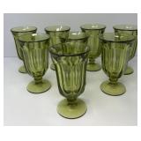Eight Imperial Glass Water Glasses