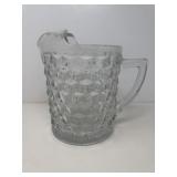 Fostoria American Glass Pitcher