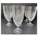 Crystal Footed Glassware