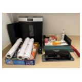 Paper Shredder and Office Supplies