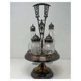 Silver Plate Cruet Set