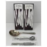 Gorham Steak Knives, Utensils and Serving Spoon