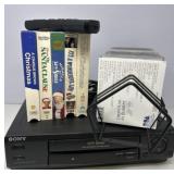 Sony VCR, Christmas Movies and CD