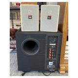 JBL Speakers and Sub-Woofer
