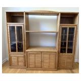 Wooden Media Wall Unit