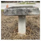 Concrete Birdbath