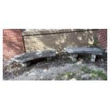 Concrete Benches at Stewart