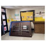 Folding Tables and Wooden Stand