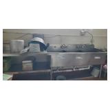 Stainless Three Well Industrial Sink