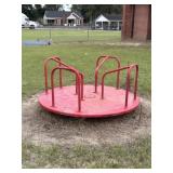 Metal Roundabout Playground Piece