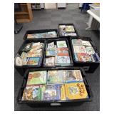 Six Bins of Elementary Library Books