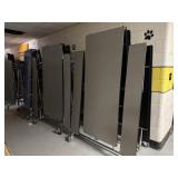 Four Cafeteria Folding Tables