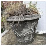 Pair of Concrete Planters