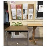 Brochure Holder and Tables