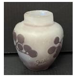 Emile Gallï¿½ Cameo Glass Vase