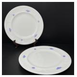 Fourteen Royal Adderley Chelsea Blue Dinner Plates