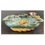 Majolica Style Pottery Bowl