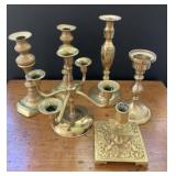 Brass Candelabra and More