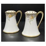 Art Nouveau Hand Painted Nippon Shakers