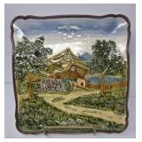 Hand Painted German Plate
