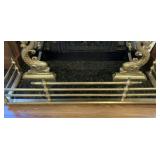 Brass Fireplace Bumper
