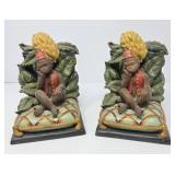 Decorative Monkey Bookends