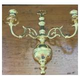 Polished Brass Wall Sconce