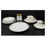 Eight 1913 O&EG Royal Austria  Luncheon Sets