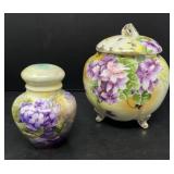 Porcelain Violets by Nippon and H&L Co France
