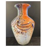 Murano Style Glass Vase