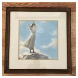 Curran,Charles Woman in Top of the Mountain Print