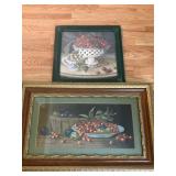 Framed Fruit Theme Artwork