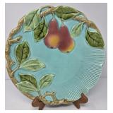 Majolical Style Porcelain Plate