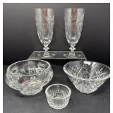 Cut Glass Assortment