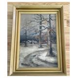 Robinson,Hazel Home at Last Oil on Canvas