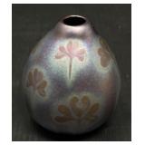 Weller-Sicard Art Nouveau Glass Vase