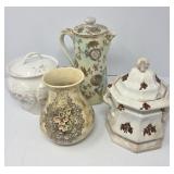 Vintage Porcelain Collection Vase Pitcher B