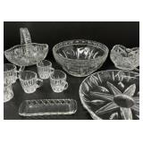 Cut Glass Holiday Table Ware