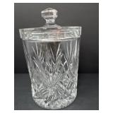 Cut Crystal Biscuit Jar